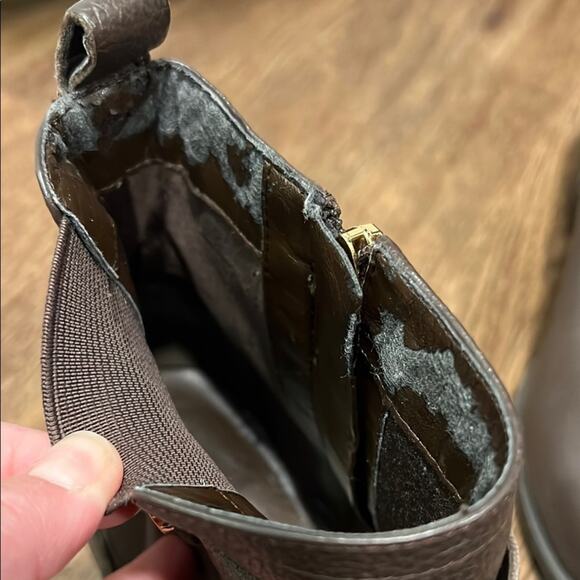 Isaac Mizrahi Brown Ankle Boots with Sleek Design - Picture 11 of 13